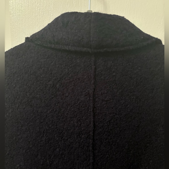 Promod Navy Wool Coat - Picture 3 of 3